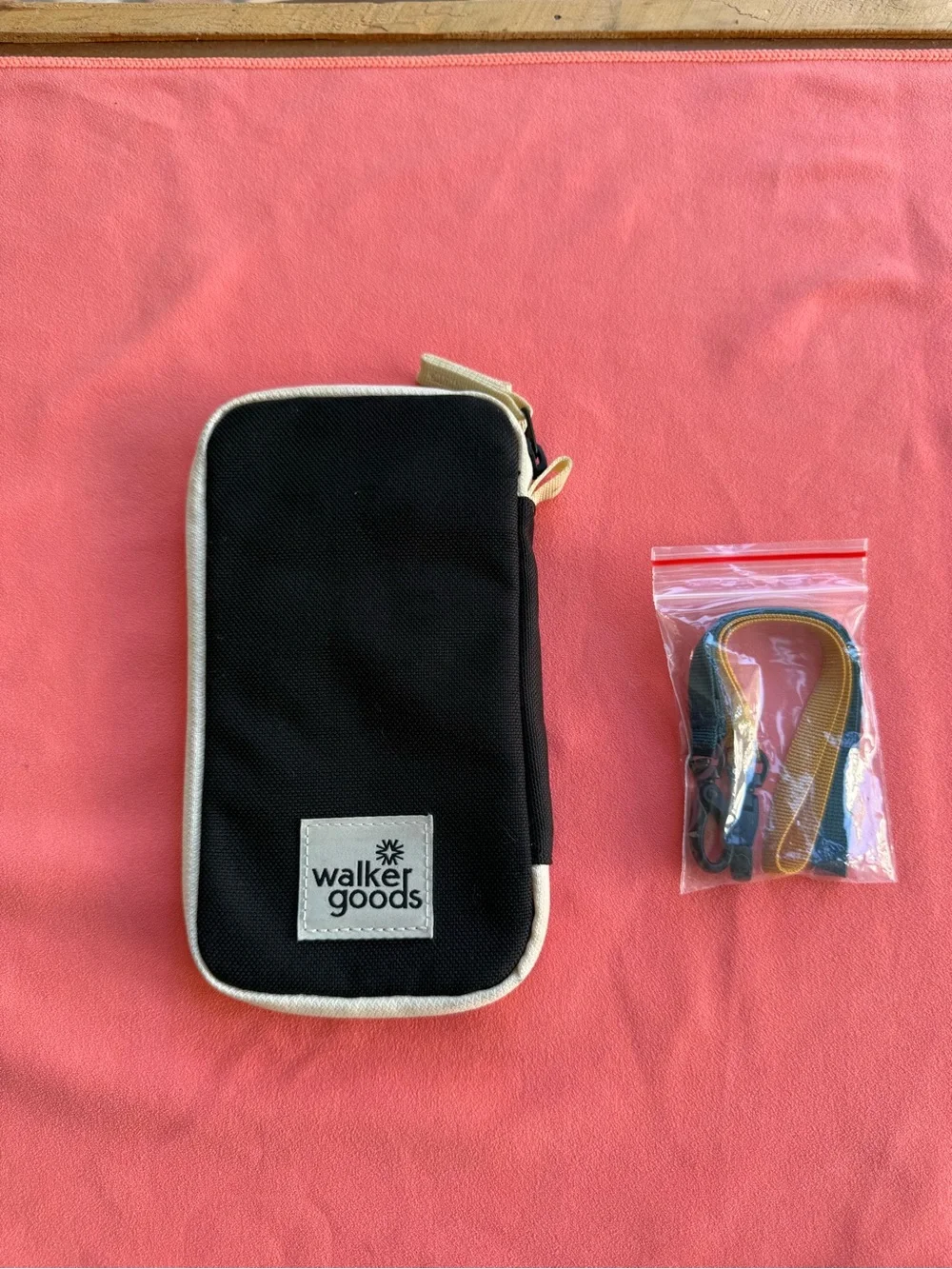 Walker Family Goods Mylee Clutch in Black with extra wrist straps
